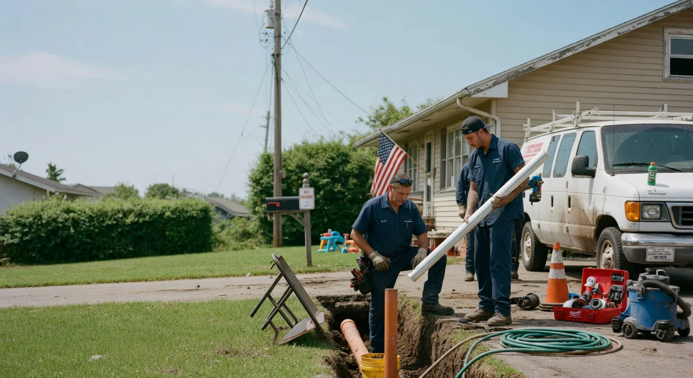 Sewer Line Inspection in Claysville, PA